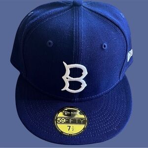 New Era Brooklyn Dodgers Cooperstown Collection 59FIFTY Fitted Hat Size 7 1/2